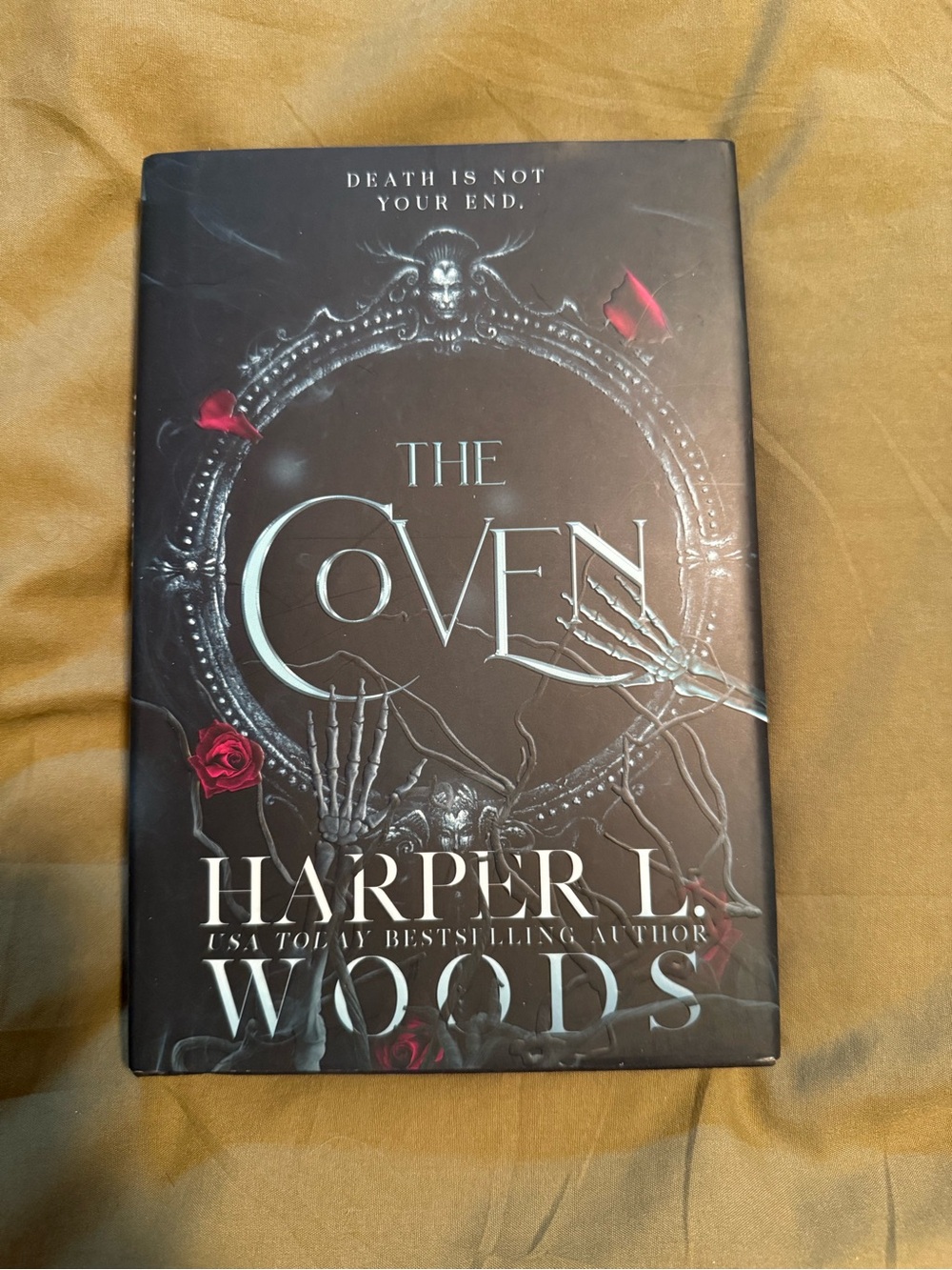 The Coven Hardcover Book - Black with Red Accents